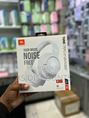 Silver JBL Tune 770 Anc Headphones