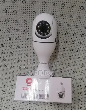 Wifi Ip Security Camera> V380 Dual Lens Ptz Bulb Ip Bulb