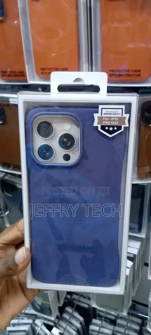 For iPhone 15 Pro Max Case Back Cover Carbon Fiber
