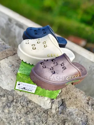 Triple Sole Gucci Slides