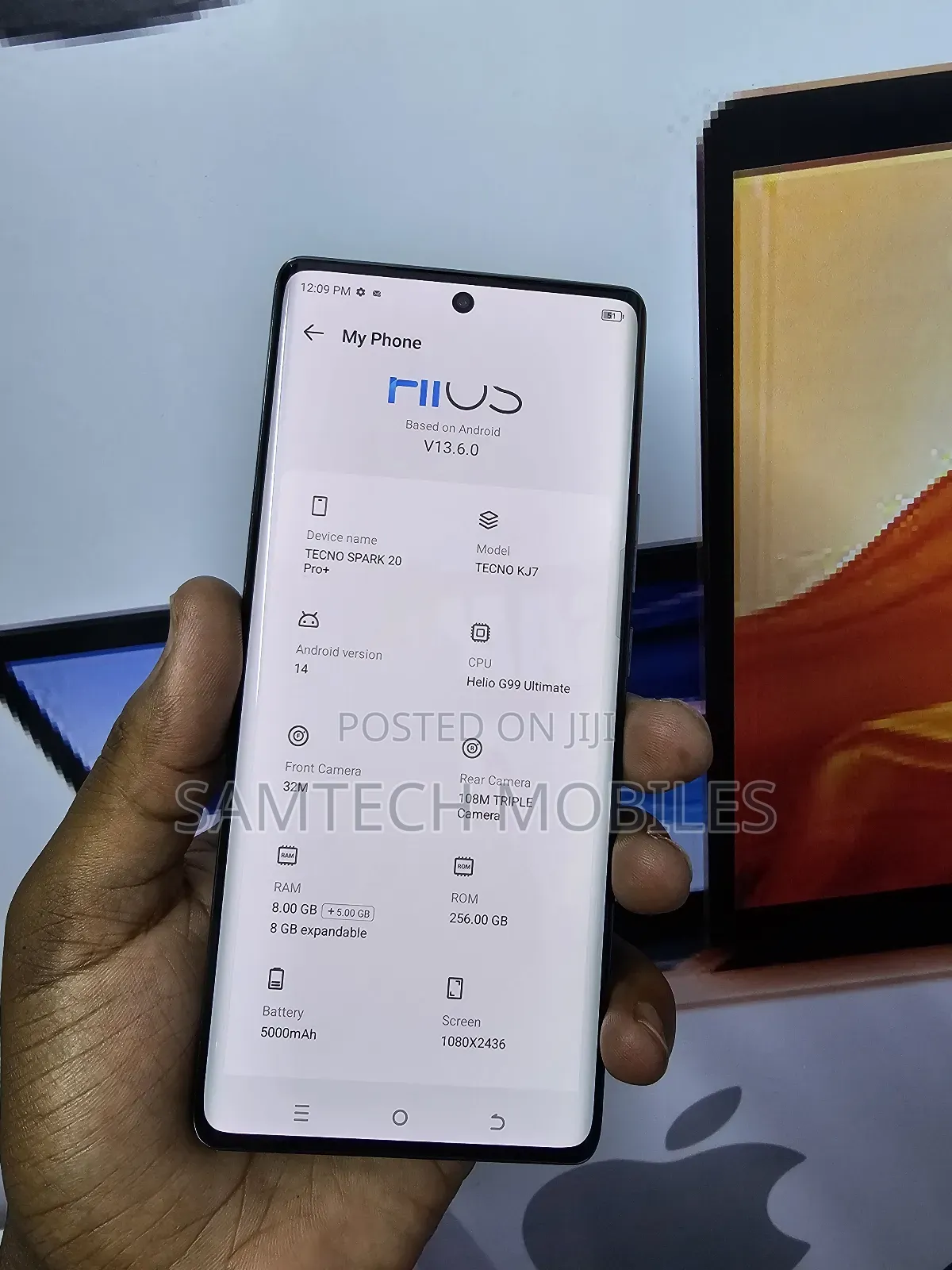 Tecno Spark 20 Pro Plus 256 GB Black