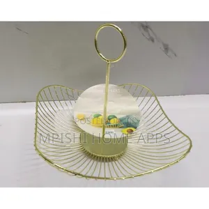 Detachable Metallic Mesh Fruits Basket