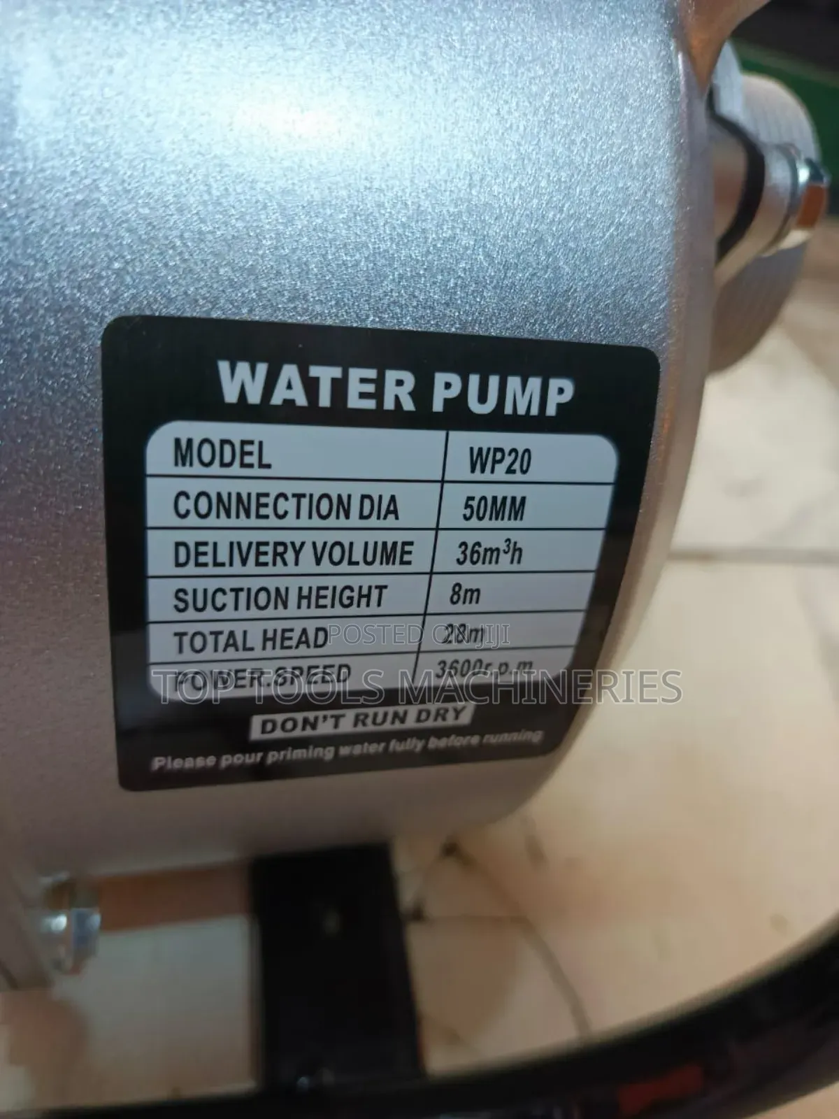 Tiger 2" Inch Water Pump