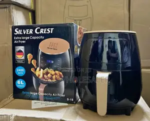 2400w-6l-Silvercrest-Large-Capacity-Touch-Air-Fryer-Oven