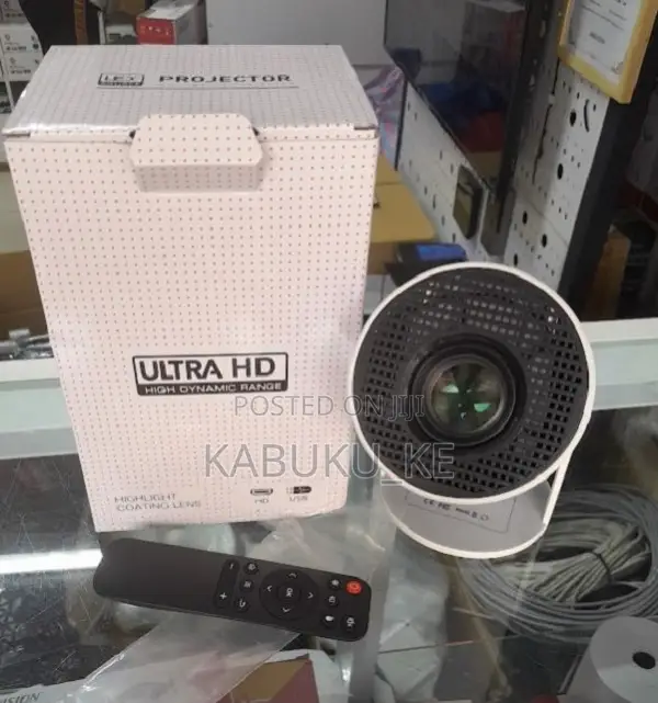 Hy300 Mini Portable Projector With Hdmi In