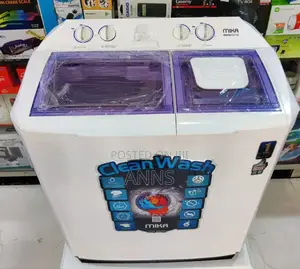 Mika Washing Machine Twin Tub 10kg~ With Spin Air Dry. TURBO