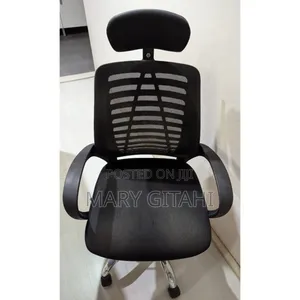 Secretarial Mesh Office Chair With Headrest at 5999