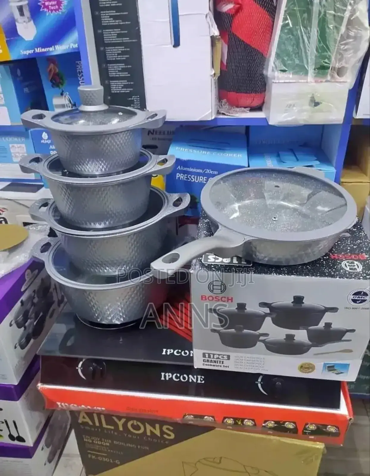 Bosch 11pc Granite Non- Stick Cookware