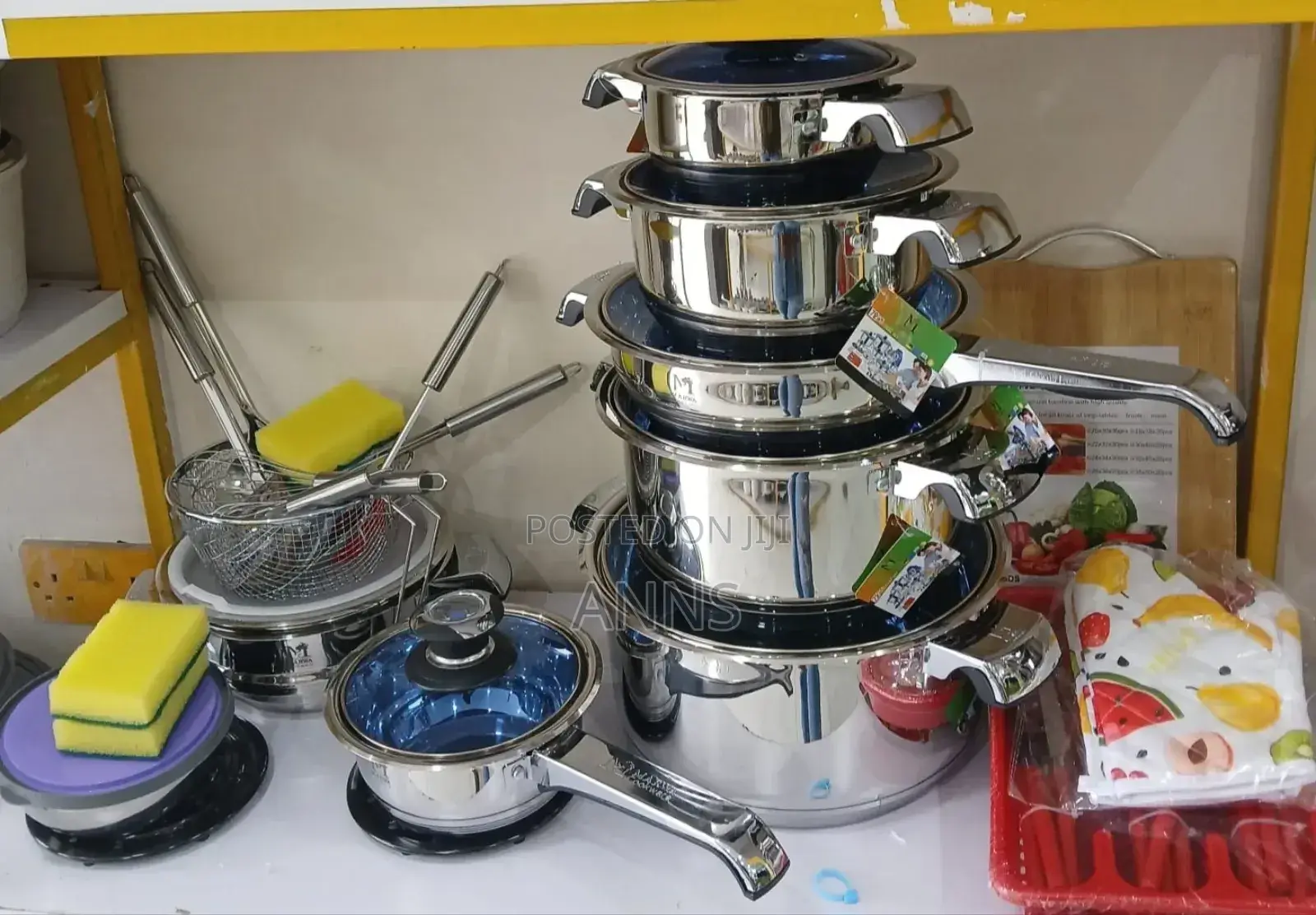 Marwa 30pieces Staineless Steel Cookware- Induction Use