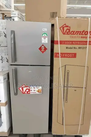 Ramtons-Rf-317-243lt-No-Frost-Fridge-Stainless-Steel