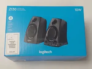 Logitech Z130 Compact 2.0 Stereo Speakers, 3.5mm Jack