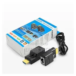 60M HDMI Extender Over Single Rj45 Cat6 Cable 1080P HDMI Eth