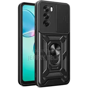 Metal Ring Multifunction Case Compatible With OPPO Reno 12 5