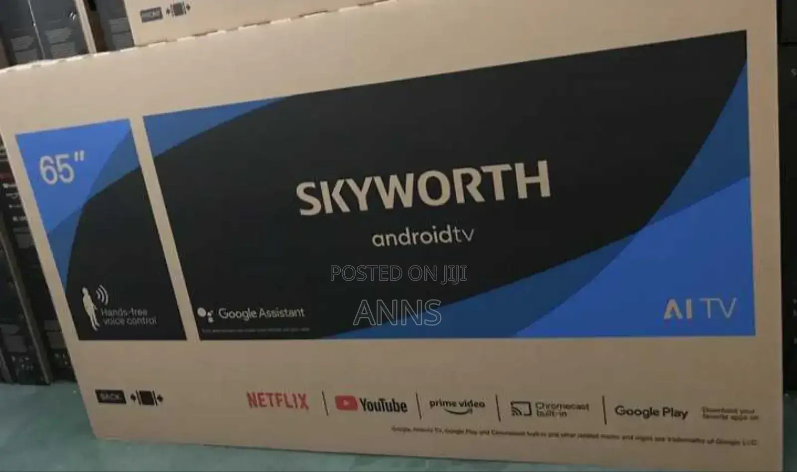 Skyworth 65" Google Frameless Television