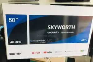 Skyworth 50" Android Smart ~ Frameless Television
