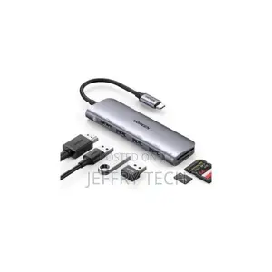 Ugreen Hub Adapter Multifunction Usb-C 6-in-1 - Cm195 - Grey