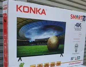 Konka 50" Smart Tv~ Ultra HD Frameless Television