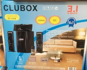 Clubox 3.1 Channel AC/DC Woofer System
