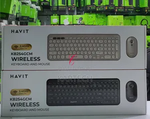 Havit KB254GCM Wireless Keyboard, Mouse ,Numbers on the Side