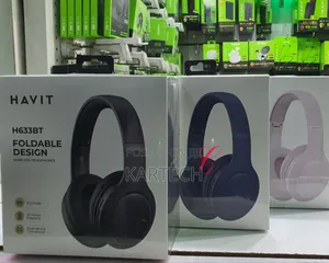 Havit H633BT Foldable Design Wireless Headphones Blue, Pink