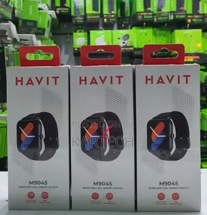 Havit M9045 IP68 Waterproof Wireless Call Smart Watch Black