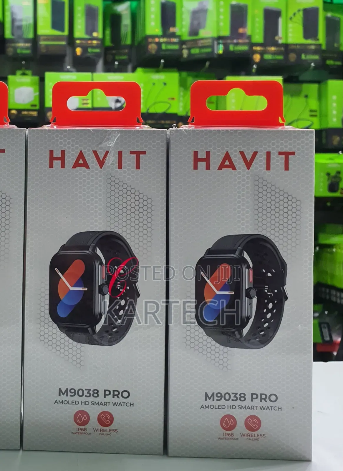 Havit M9038 Pro AMOLED Display HD Smart Watch