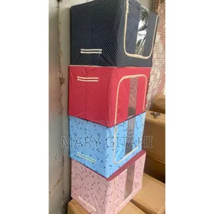 Checked Multipurpose Storage Box*