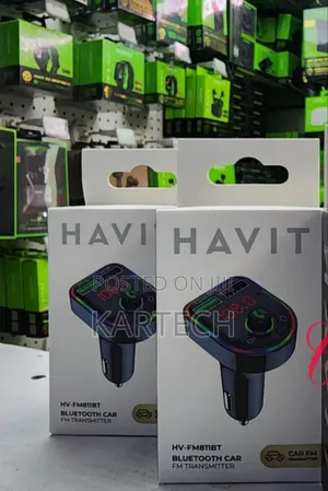 Havit HV-FM819BT Bluetooth Car FM Transmitter / Charger