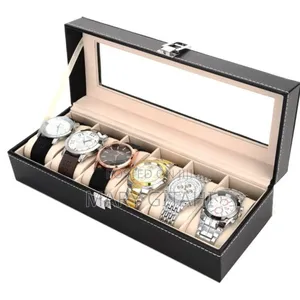 Watch Box Organizer Storage Holder - 6 Slots at