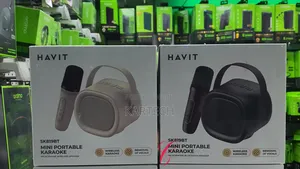 Havit SK819BT Mini Karaoke Bluetooth Speaker Black Biege