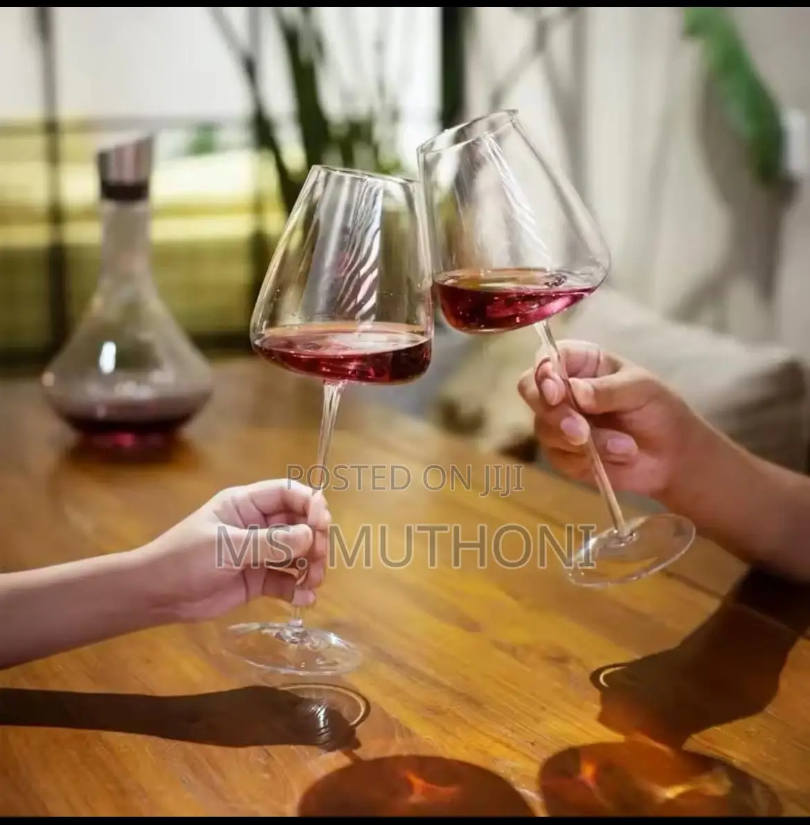 2 Pieces High-End Ultra-Thin Goblet Wine Glass