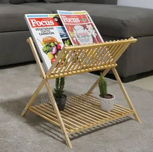 Simple Bamboo Magazine Rack 42*32*38cm