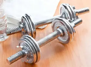10kgs Chrome Dumbells ~Adjustable
