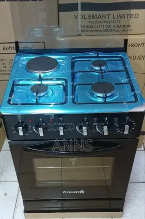 Volsmart 3gas+ 1 Electric Plate Standing 50/55cm Best Cooker