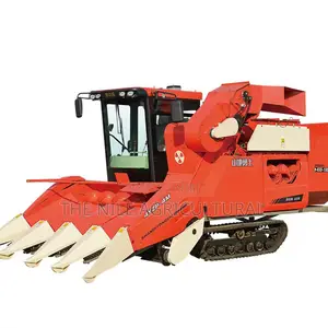 Agricultural Corn Rice Wheat Grain Combine Harvester