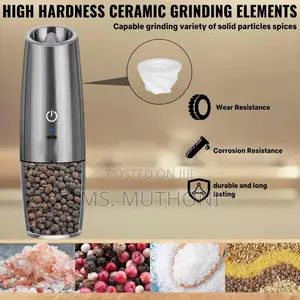 Rechargeable Electric Salt and Pepper Grinder*