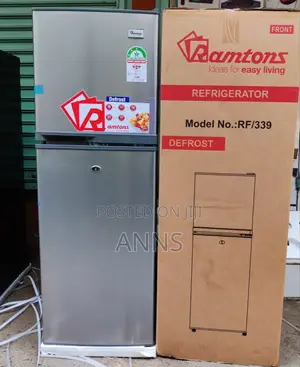 Ramtons 138L 2 Door Fridge ~ Grey