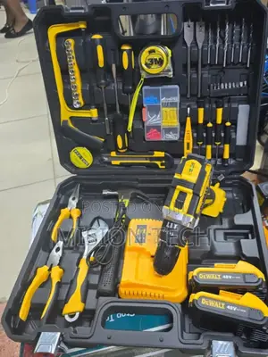 Dewalt 48v Cordless Toolkit 
Has 108pcs Set ''