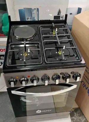 Nunix 3+1 Standing 50×55 Staineless Steel Cooker ~ Electric