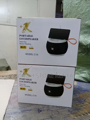 C15 Portable Round Bluetooth Speaker