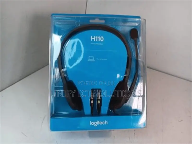 Logitech H110 Stereo Headset Dual 3.5mm Jack
