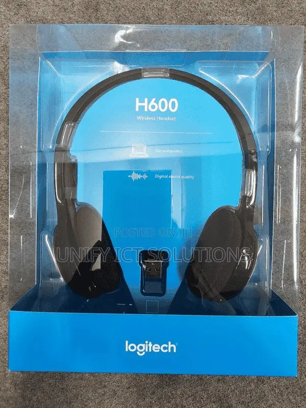 Logitech H600 Wireless Headset With Noise-Cancelling Mic
