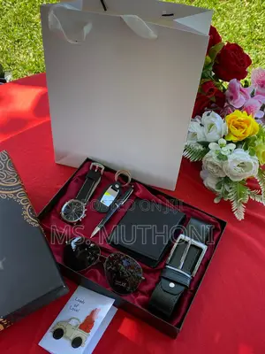 Black Men Valentines Gift Set