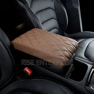 Brown Upgraded Leather Car Armrest