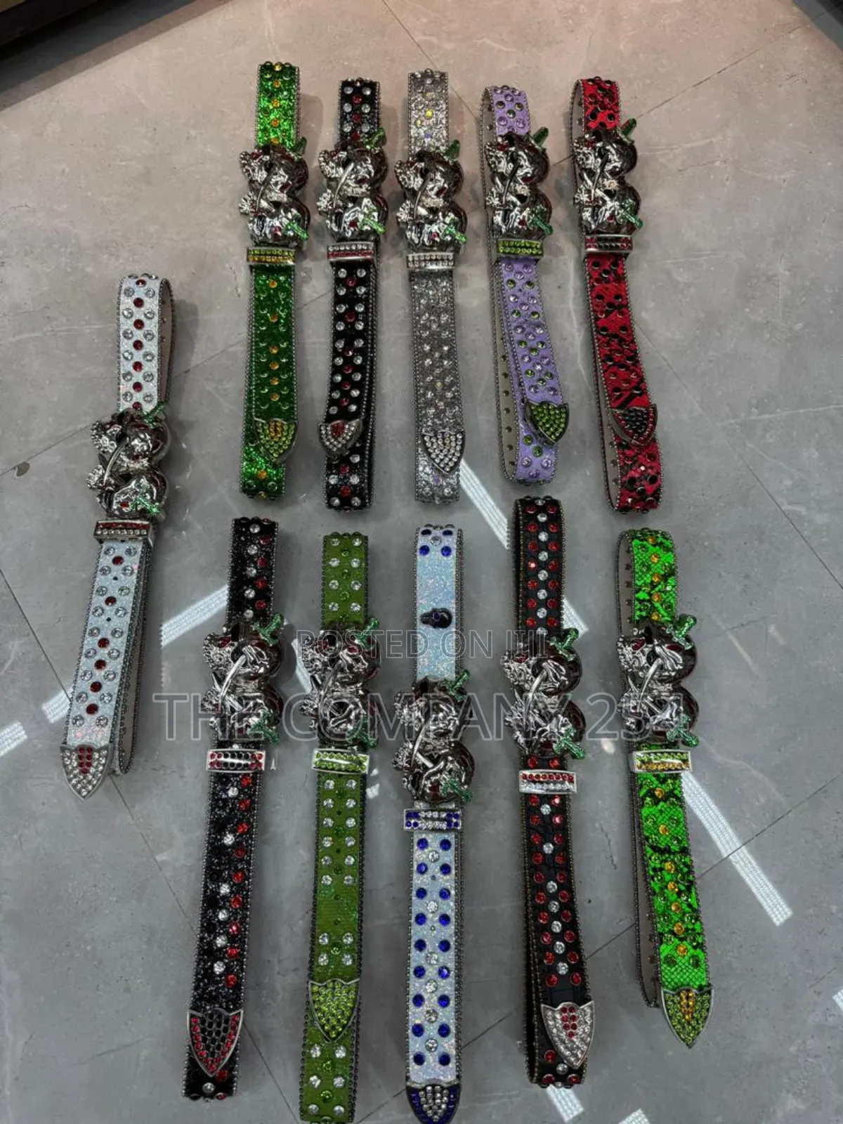 Orginal Iced Hip Hop BB Simeon Simon Celebs Belt