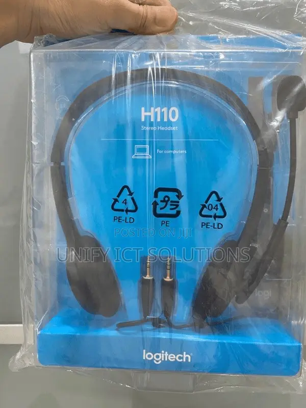 Logitech H110 Stereo Headset With ANC Microphone