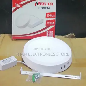 18W LED Ceiling Light, Cool Daylight, Round