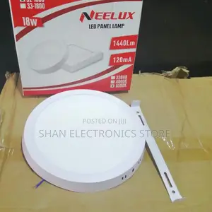 Downlight Ceiling Lamp LED 18W Round Surface White Finish