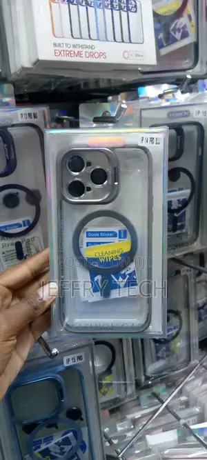 iPhone 14 Pro Camera Lens Stand Transparency Magsafe Case