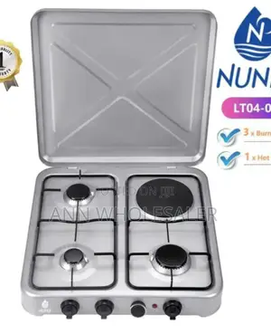 Nunix Cooker 3 + 1 E Burner Stove SB-7